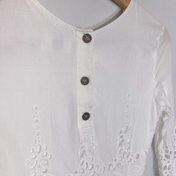 Dolce Vita White Eyelet Dress size XS - Picture 9 of 12